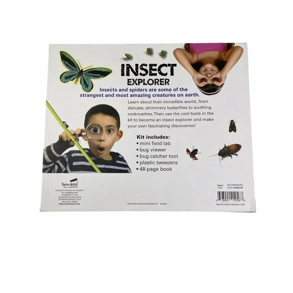 Science Lab Insect Explorer Spice Box  New - Picture 2 of 2